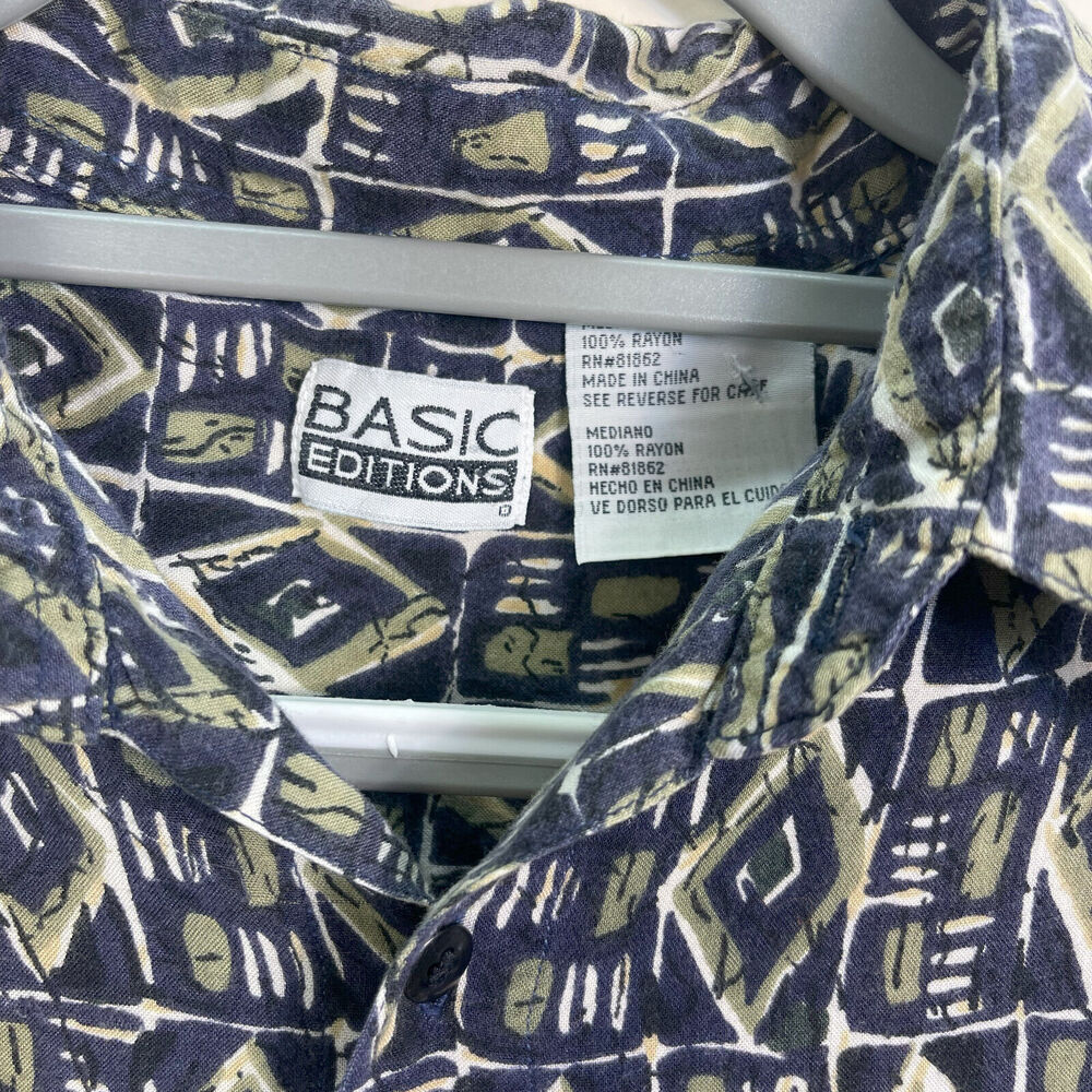 Men's Vintage Basic Addition Button Down Short Sl… - image 3